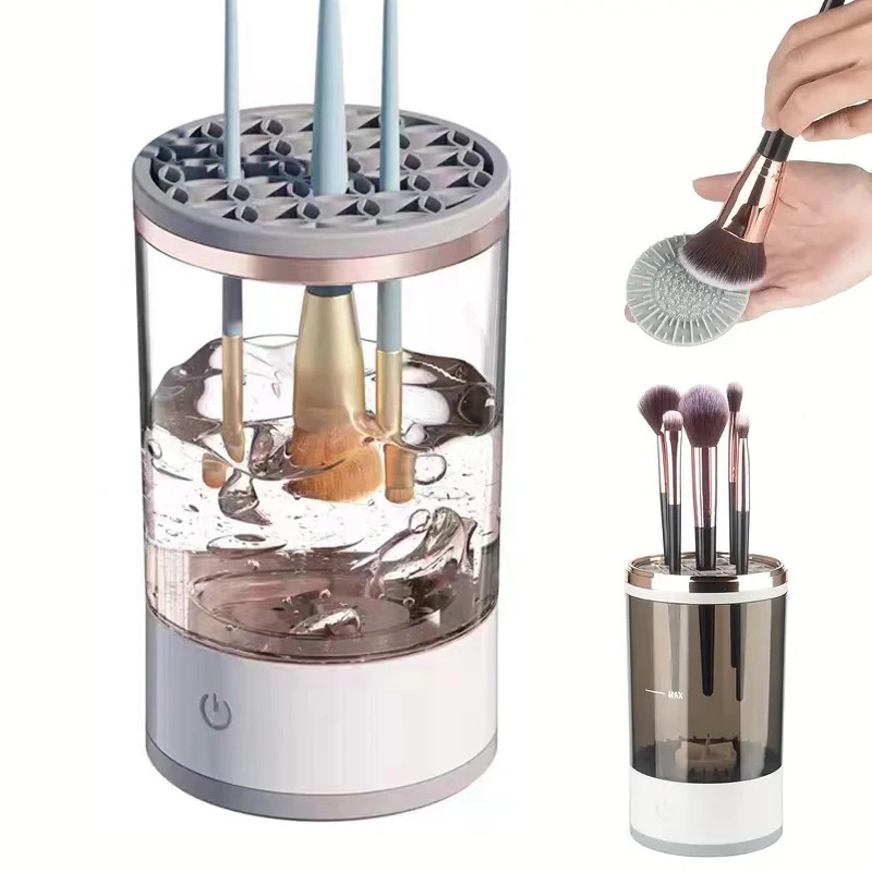 Beauty Makeup Brushes - Nettoyeur de pinceaux de maquillage électrique