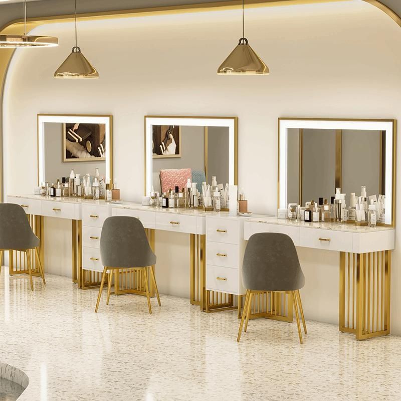 Beauty Makeup Studio - Coiffeuse de luxe légère pour magasins