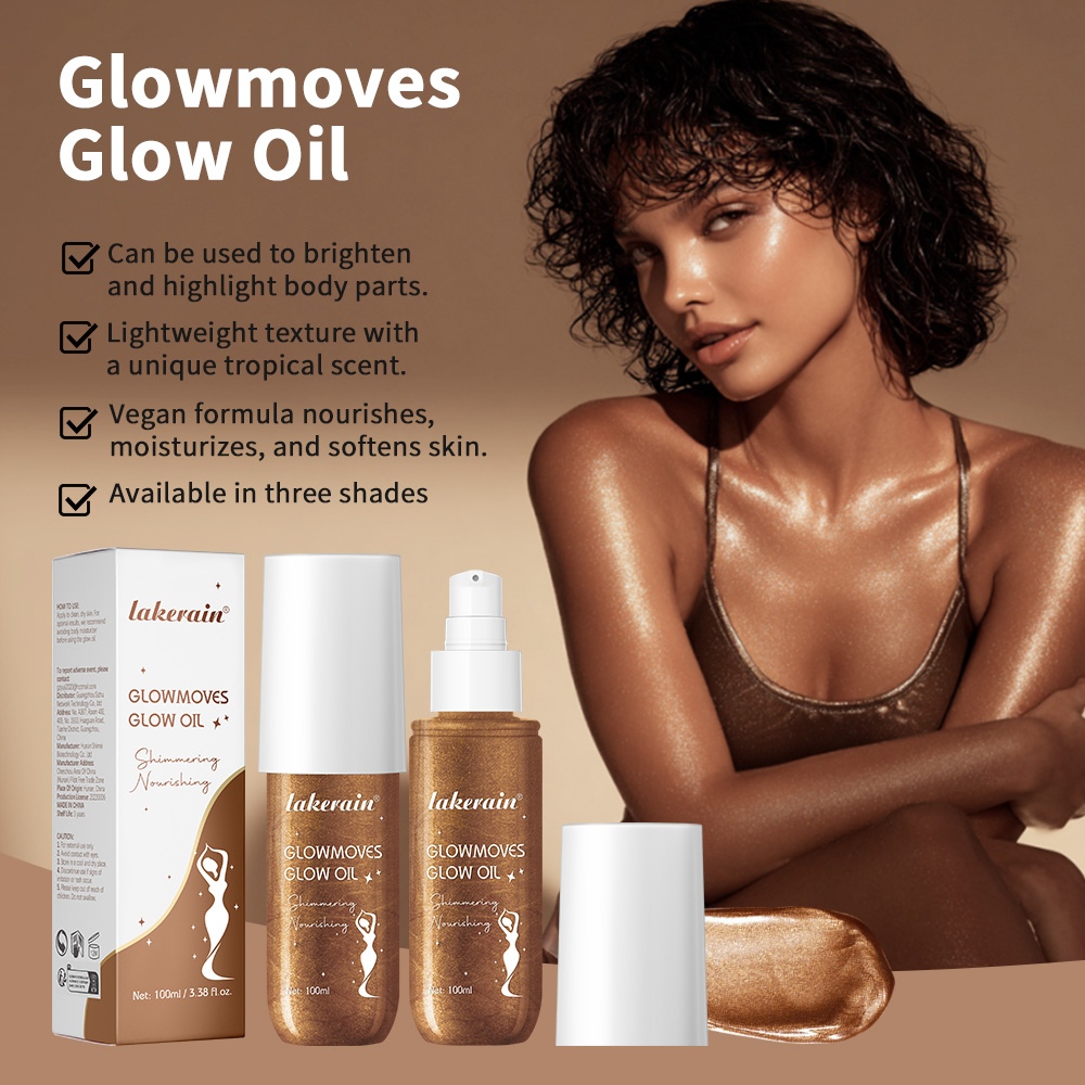 Body Shimmer Lotion - Huile Corporelle Scintillante Lakerain Glowmotions 100ml