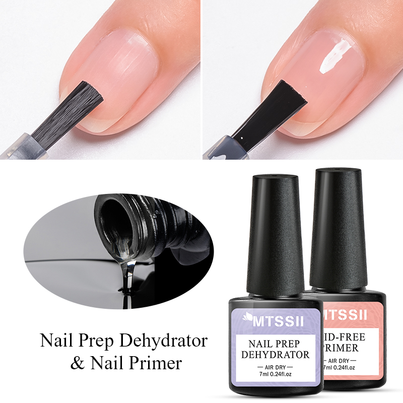 Nail Dehydrator Primer - Mtssii 7ml déshydrateur de préparation d'apprêt