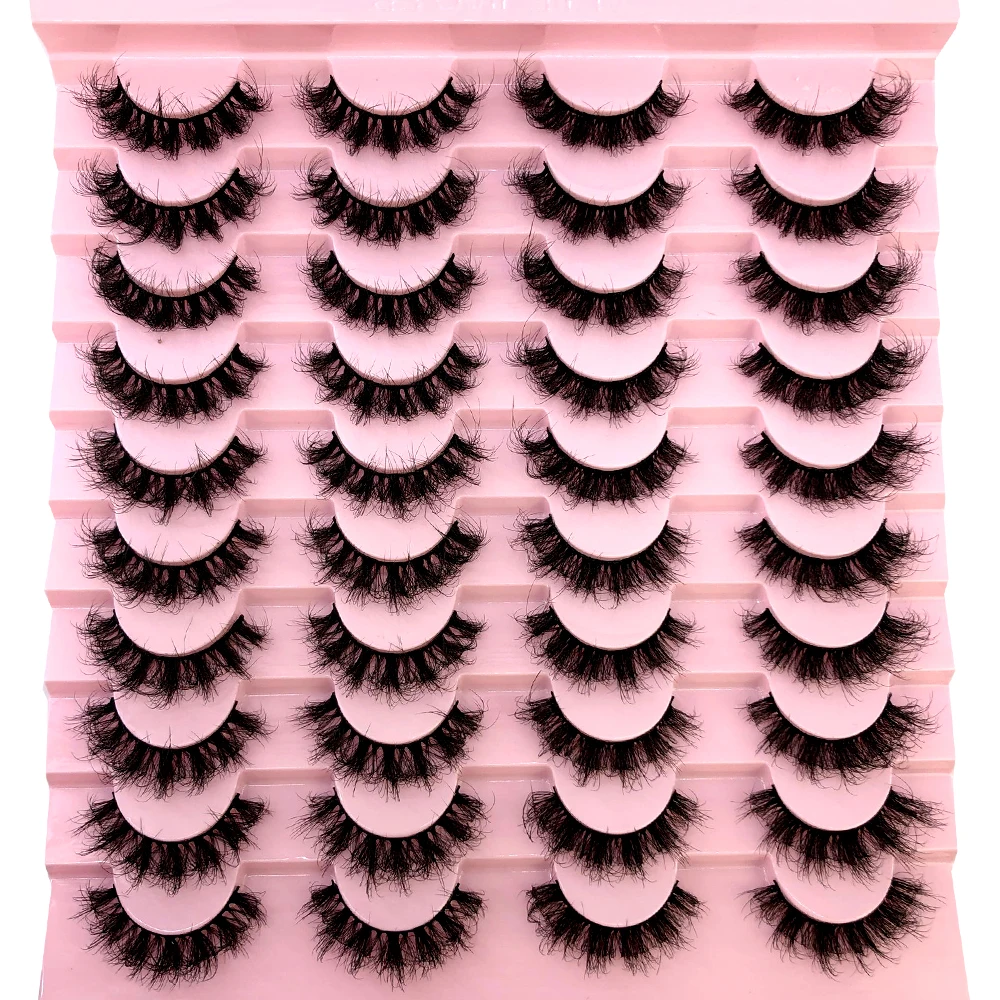 Beauty Full Makeup - Nouvelles 20 paires de faux cils