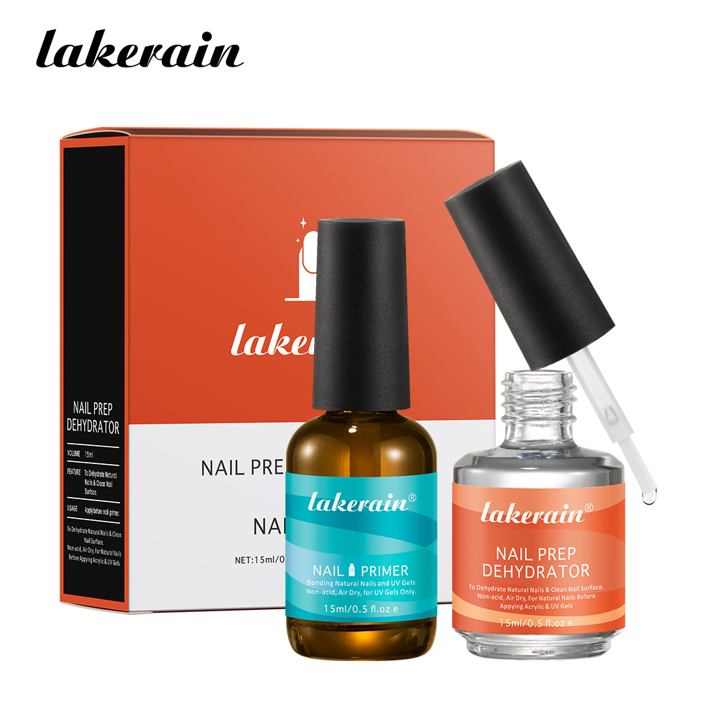 Nail Dehydrator Primer - 2 pièces 15ml déshydrateur de préparation