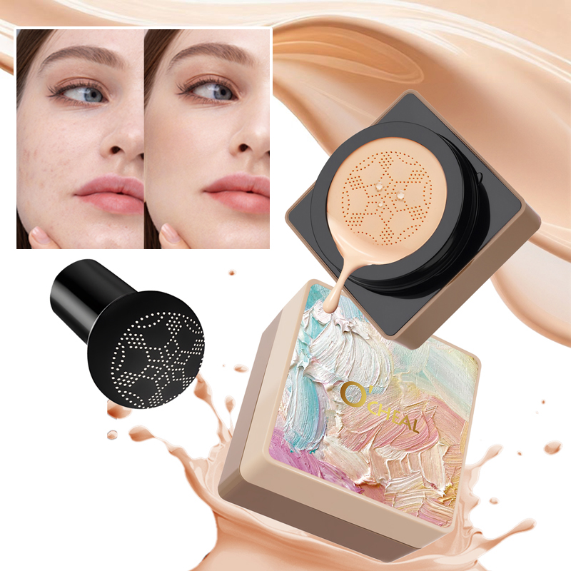 Concealer Full Coverage - Crème CC O'CHEAL Mushroom Cushion, couvrance