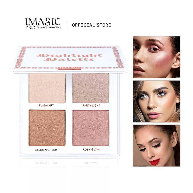 Highlighter Bronzer Palette - Tenstein GIC-Surligneur et contouring pour le