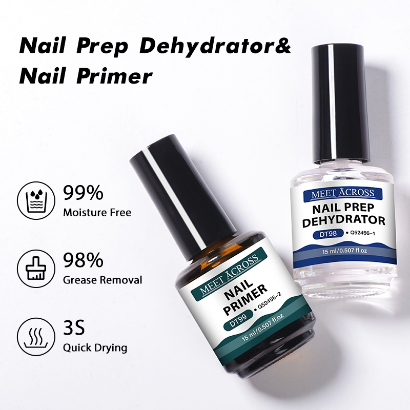 Nail Dehydrator Primer - Lot de 2 – Préparateur d'ongles