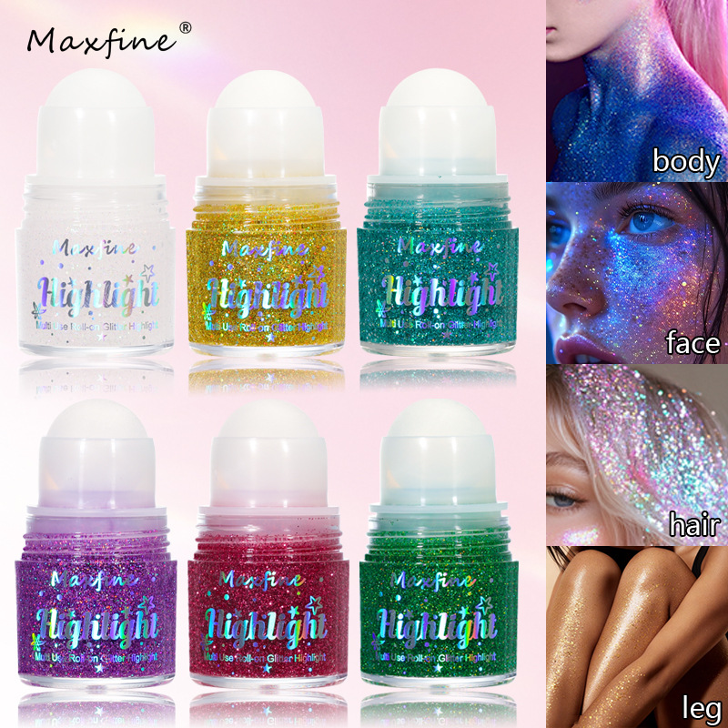 Body Shimmer Lotion - Gel scintillant multi-usage pour le visage,