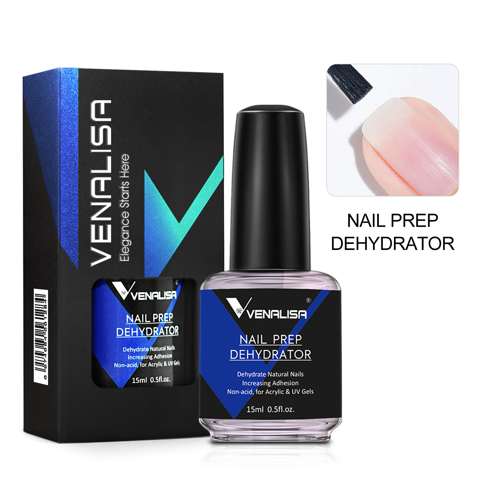 Nail Dehydrator Primer - Venalisa 15ml déshydrateur de préparation des