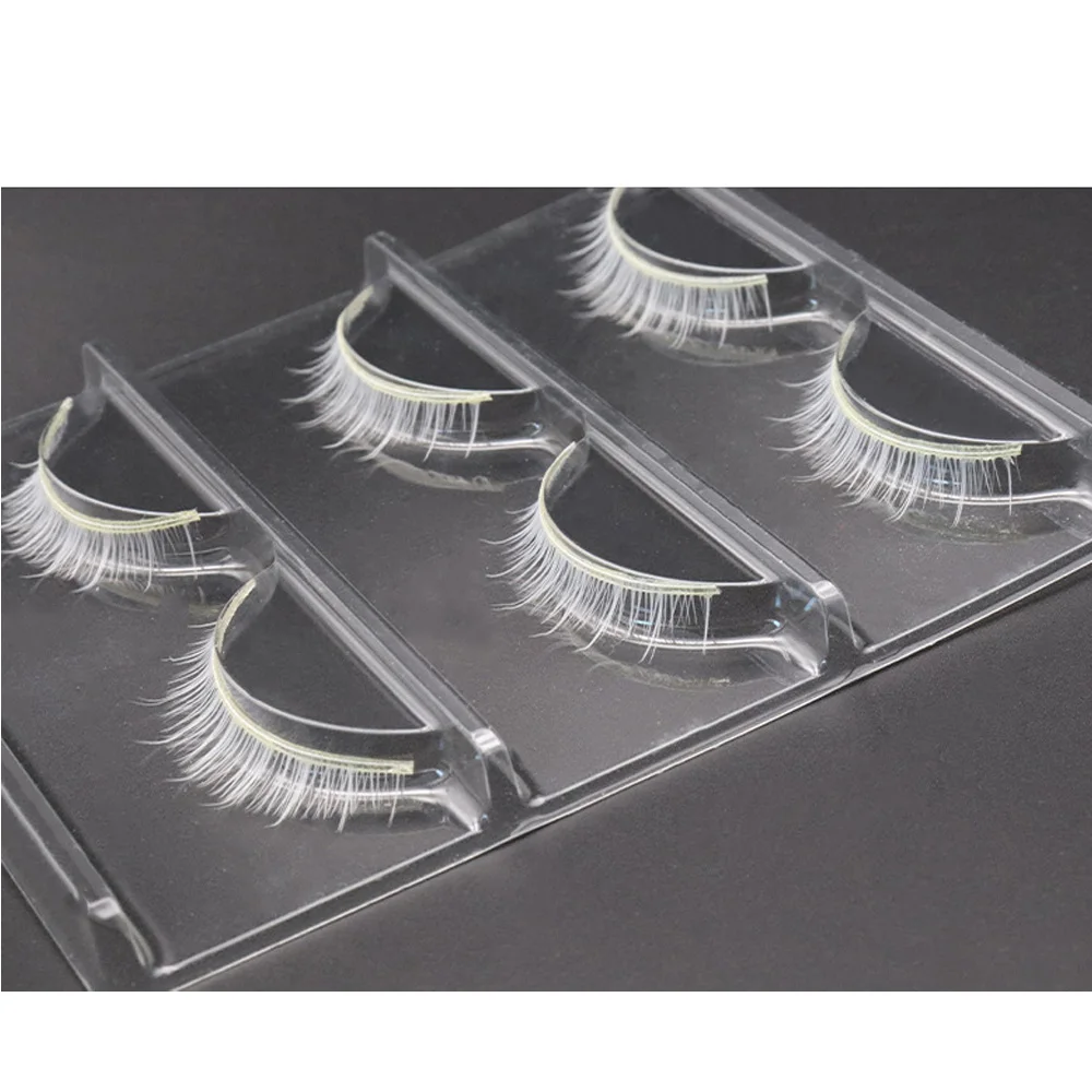 Beauty Full Makeup - Chaude 3 paires de cils blancs