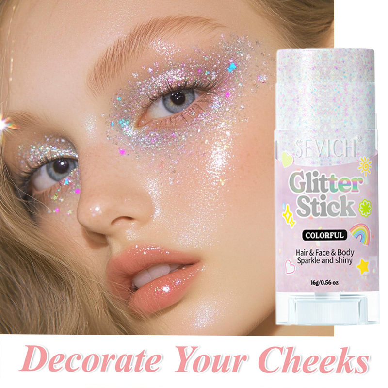 Body Shimmer Lotion - Gel Pailleté Sirène Effet Scintillant pour