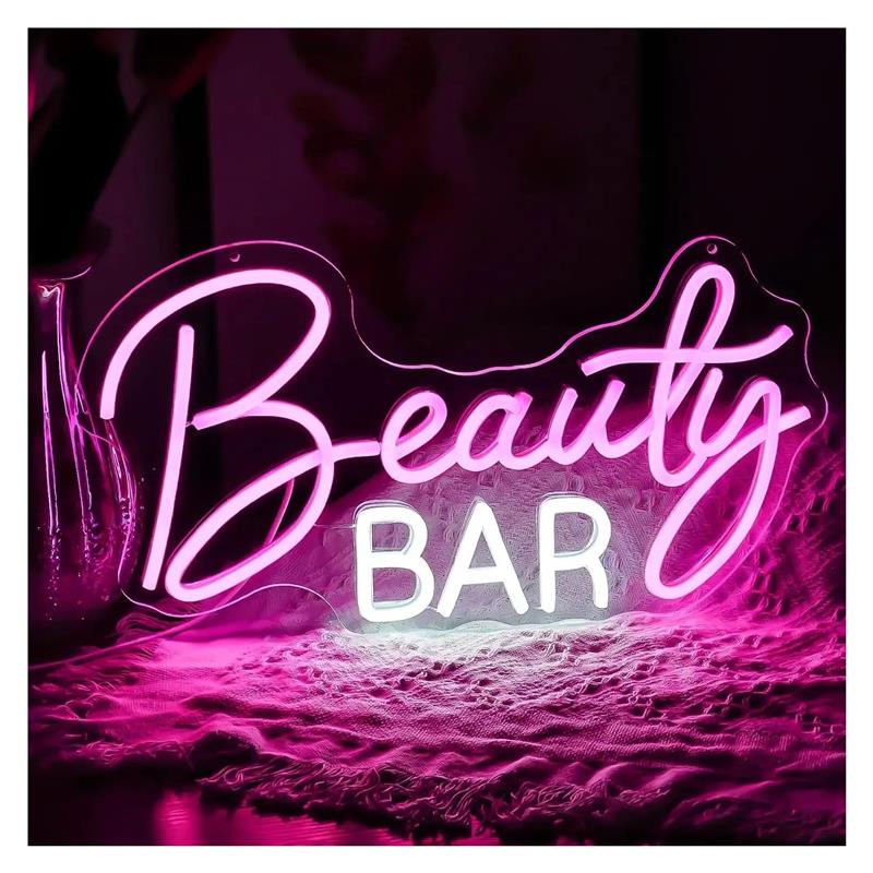 Panneau lumineux au néon pour  - Beauty Makeup Bar avis et prix