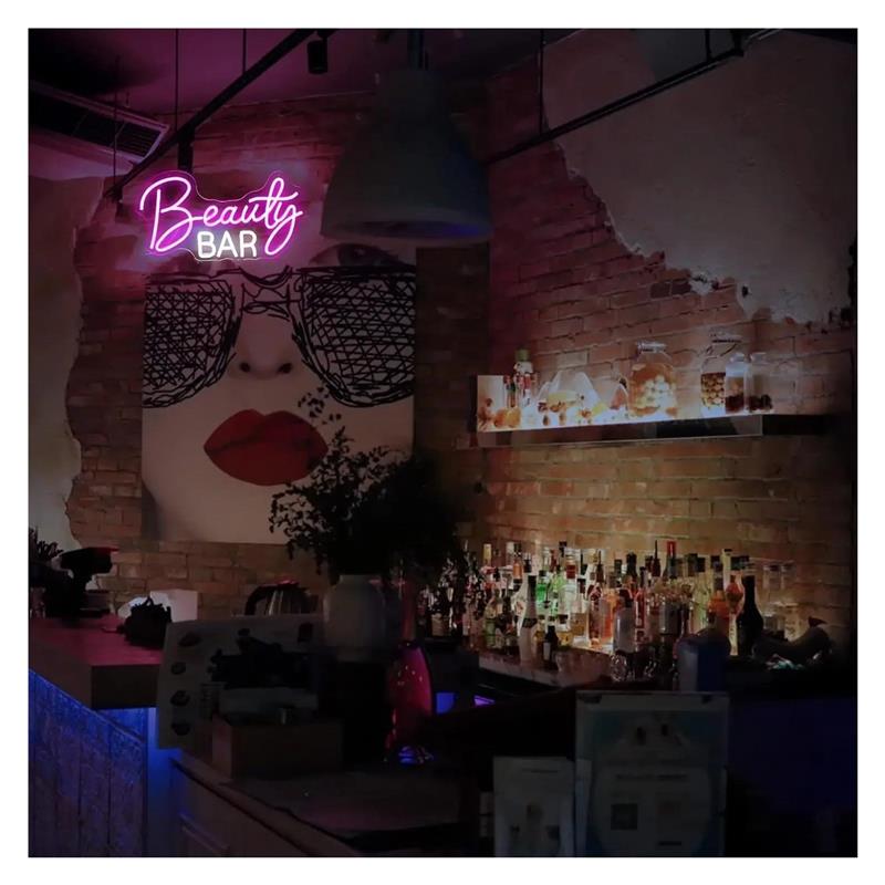 Panneau lumineux au néon pour  - Beauty Makeup Bar avis et prix