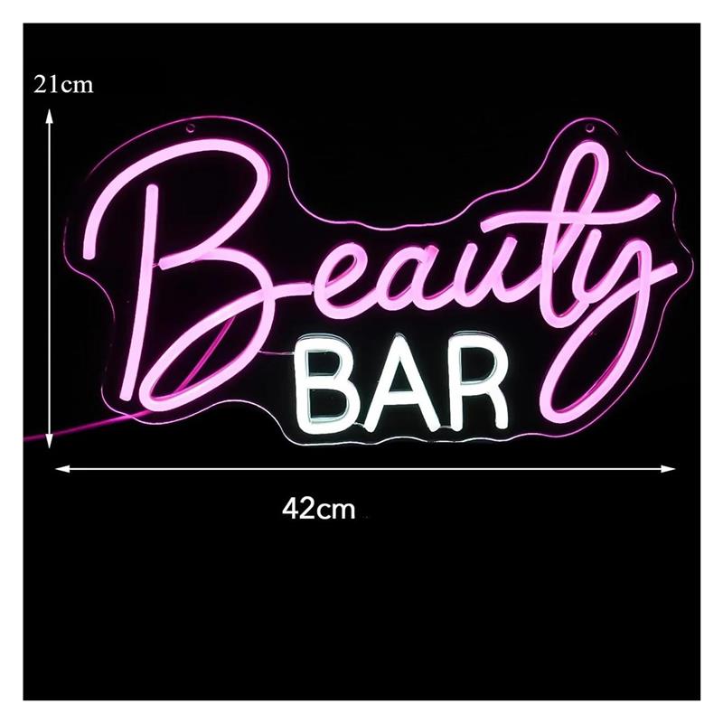 Panneau lumineux au néon pour  - Beauty Makeup Bar avis et prix