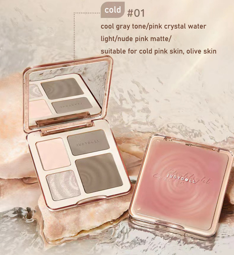 JUDYDOLL-Bâton de contour étan - Highlighter Bronzer Palette avis et prix