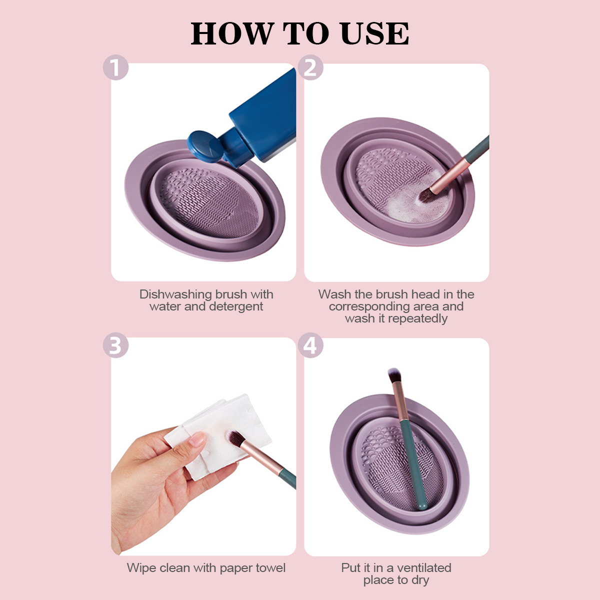 Bol de nettoyage pour pinceaux - Beauty Makeup Brushes avis et prix
