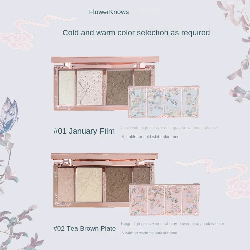 Flower Knows – ensemble de pin - Highlighter Bronzer Palette avis et prix
