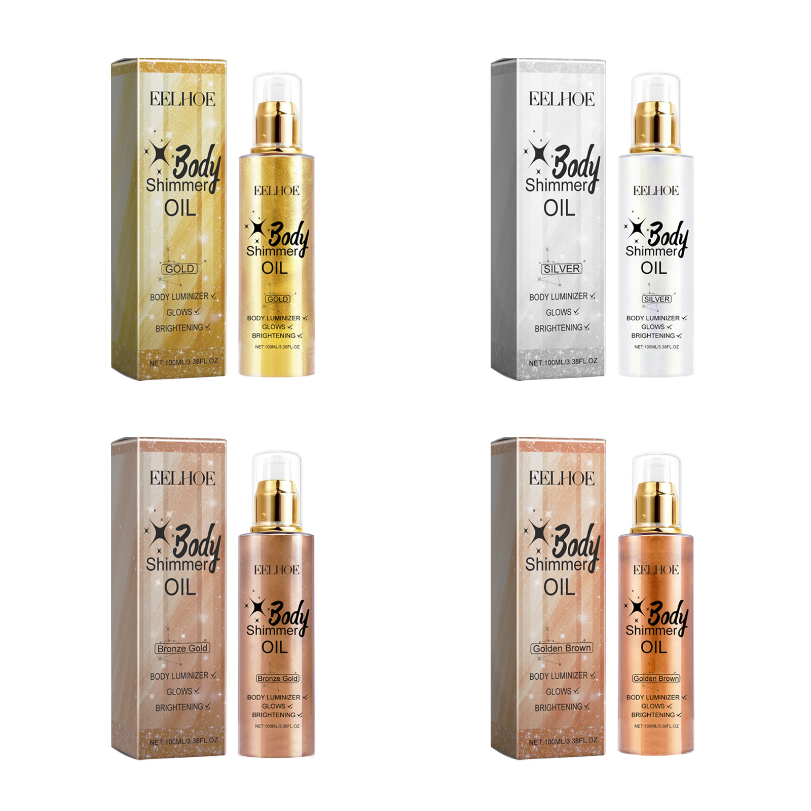 EELBathroom-Huile Linge E 3D a - Body Shimmer Lotion avis et prix