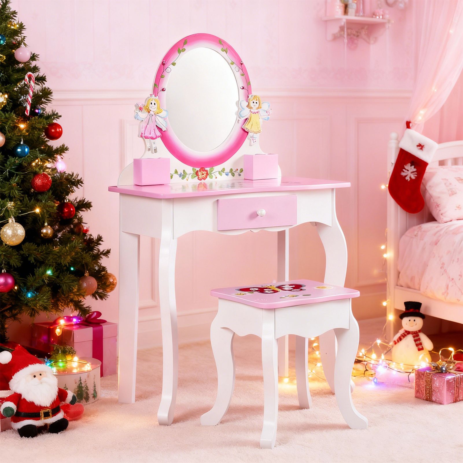 Ensemble de coiffeuse pour enf - Beauty Flower Makeup avis et prix