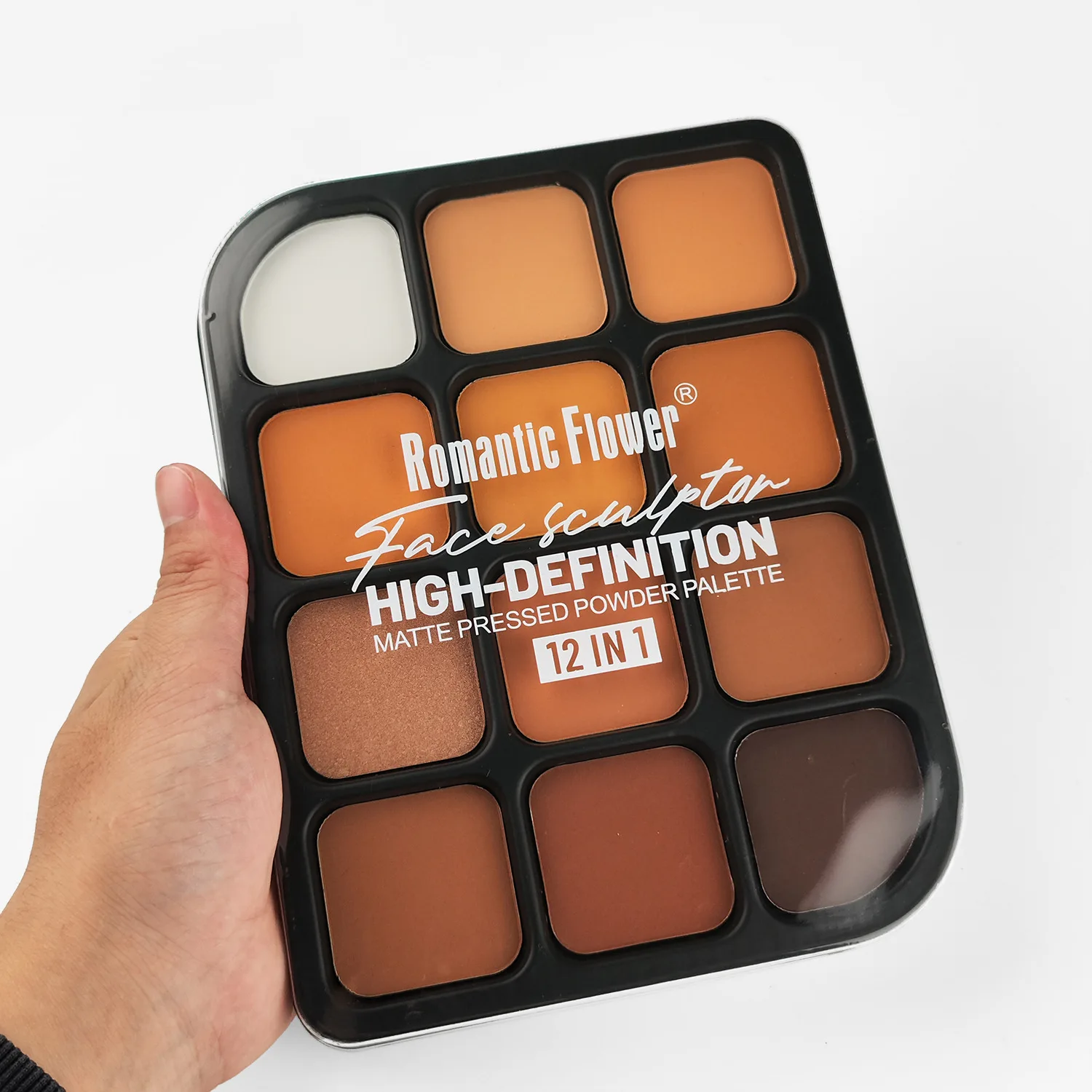 Palette de contour mat 12 coul - Highlighter Bronzer Palette avis et prix
