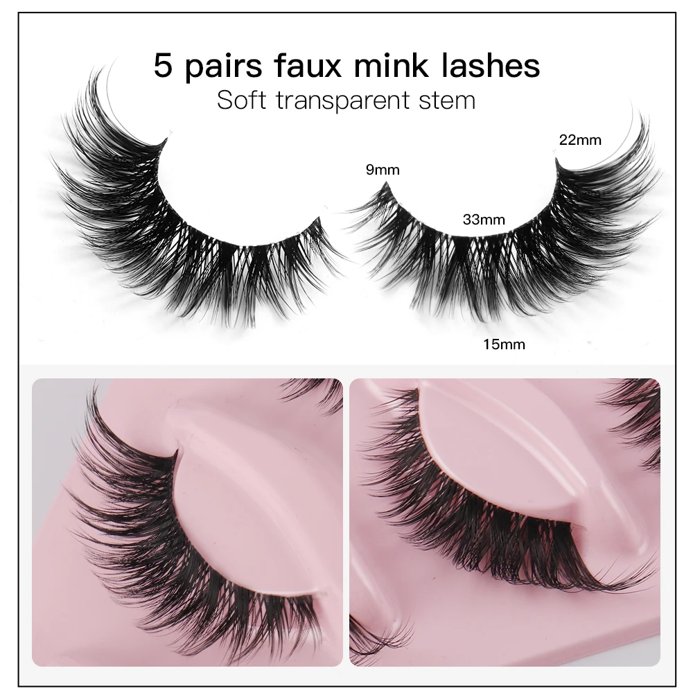Cils artificiels 3D naturels e - Beauty Full Makeup avis et prix