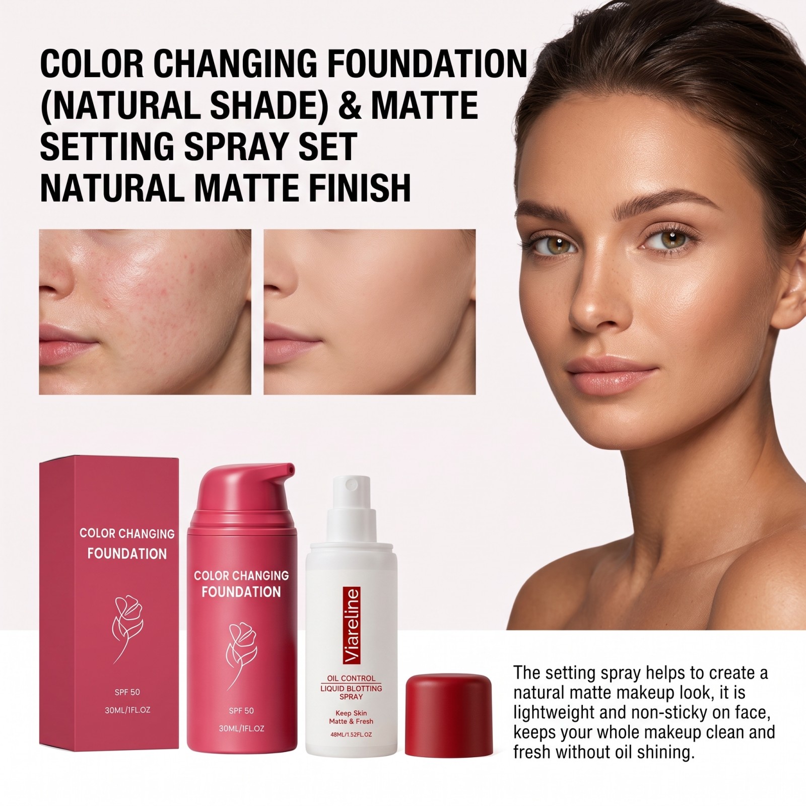 Fond de Teint Thermique Change - Makeup Fixing Mist avis et prix