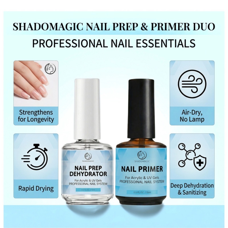 Kit de préparation des ongles  - Nail Dehydrator Primer avis et prix
