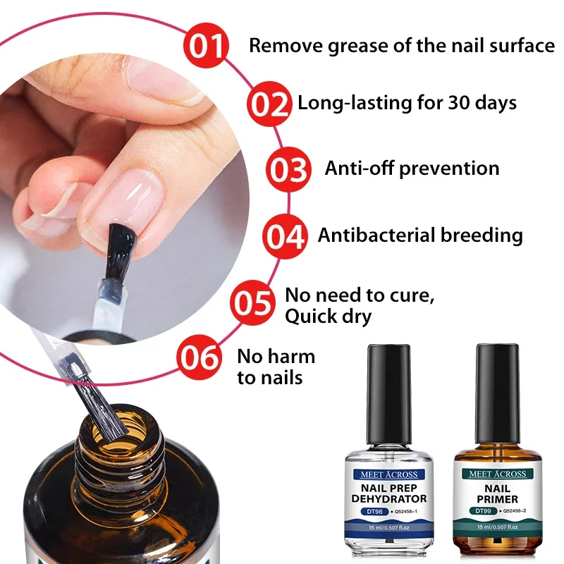 2 pièces de 15 ml – Base et dé - Nail Dehydrator Primer avis et prix