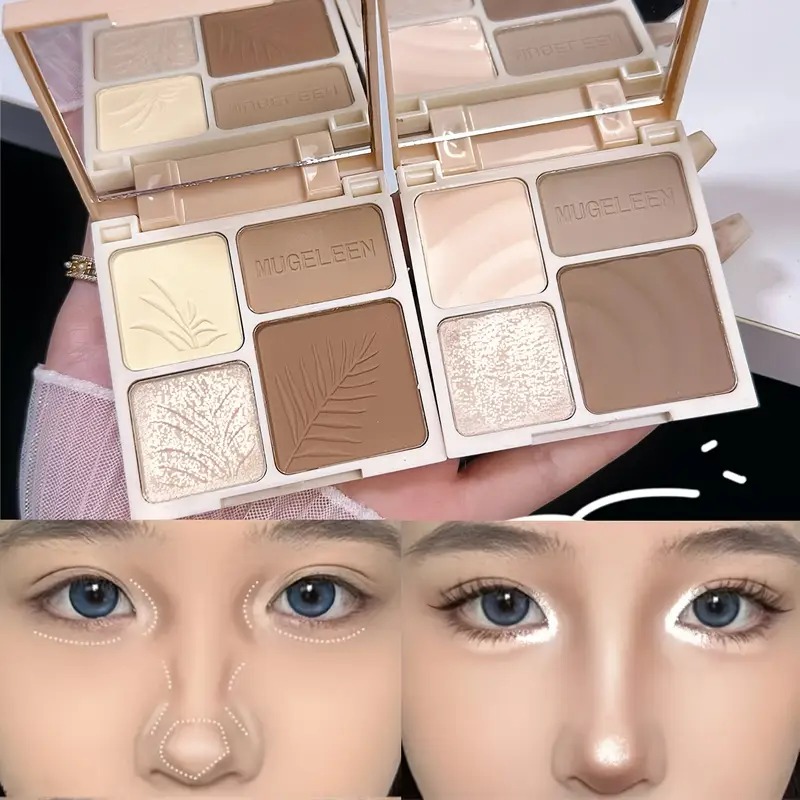 Palette tout-en-un de mise en  - Highlighter Bronzer Palette avis et prix