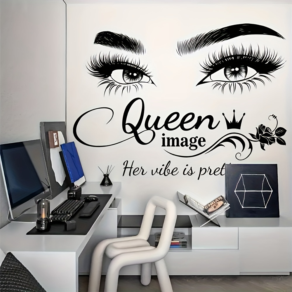 Autocollant mural élégant en f - Beauty Makeup Studio avis et prix