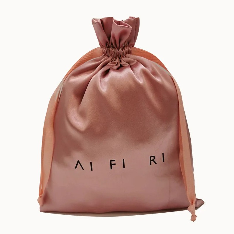 Sacs à cordon en satin avec lo - Beauty Flower Makeup avis et prix