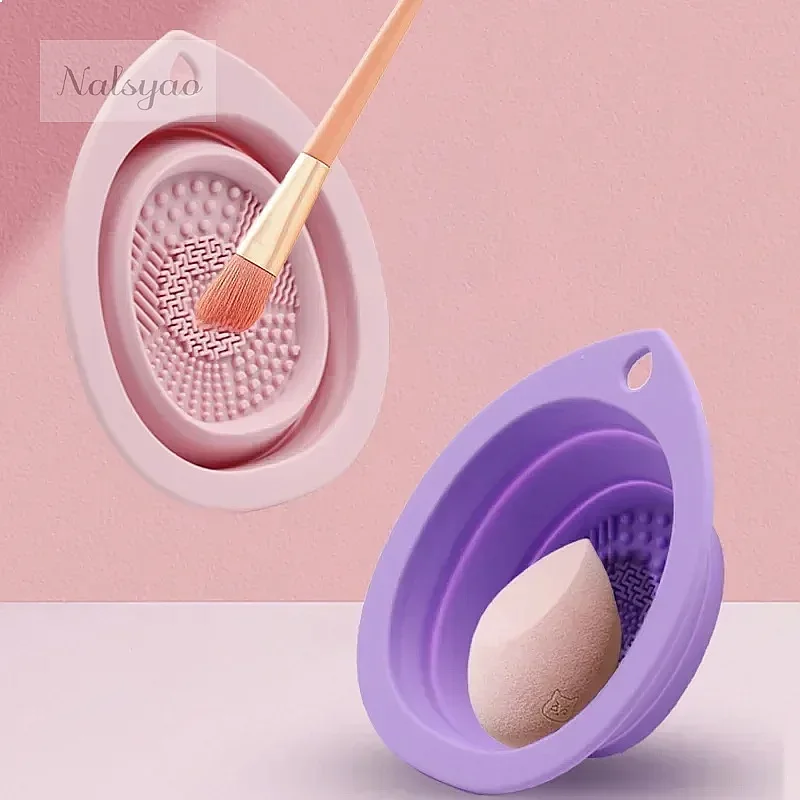 Boîte de nettoyage pliable en  - Beauty Makeup Brushes avis et prix