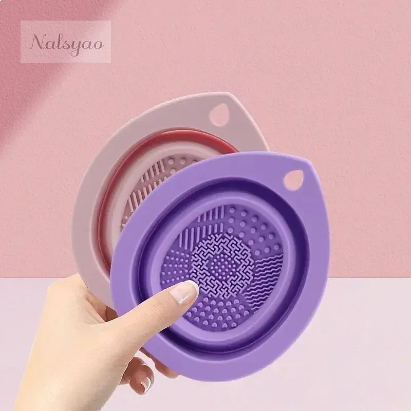 Boîte de nettoyage pliable en  - Beauty Makeup Brushes avis et prix