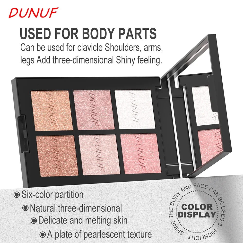 Palette de surligneurs 6 coule - Highlighter Bronzer Palette avis et prix